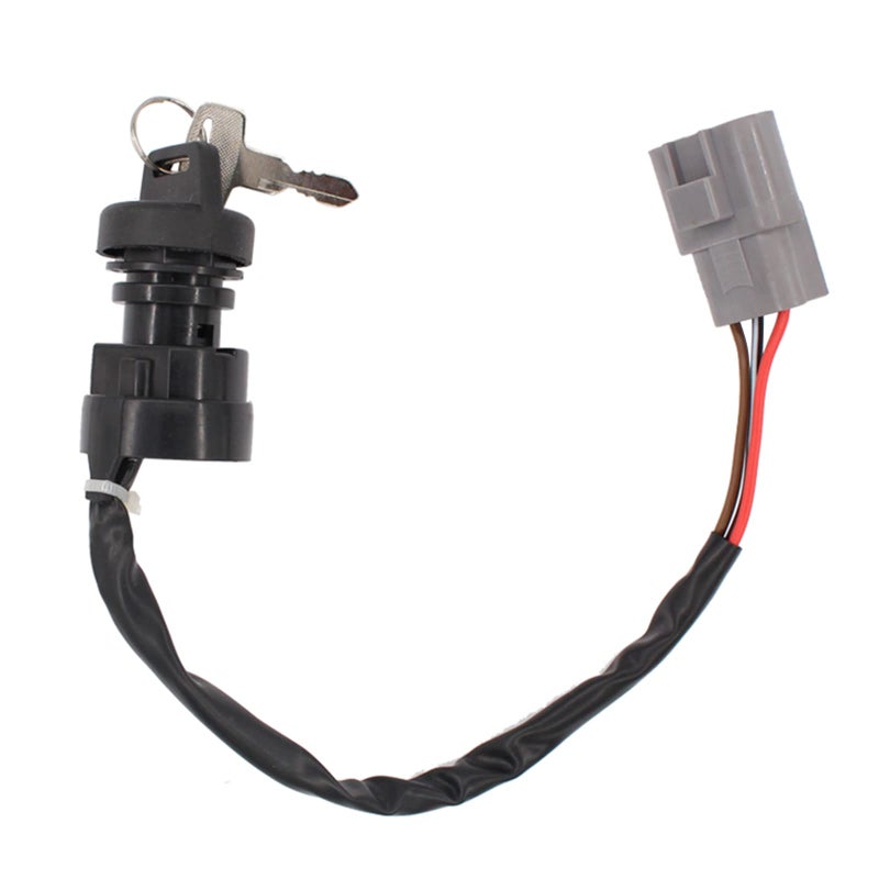 MOTOKU Ignition Switch w/Keys for Yamaha Grizzly 550 YFM550 660 Kodiak 400 700 700K Big Bear 400 YFM400FB ATV - Image 1